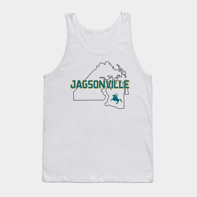 JAGSONVILLE Tank Top by jkort13